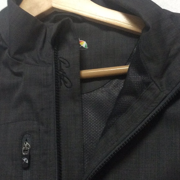 EUC ARNOLD PALMER XL Gray/Black Pullover Jacket - Picture 15 of 16